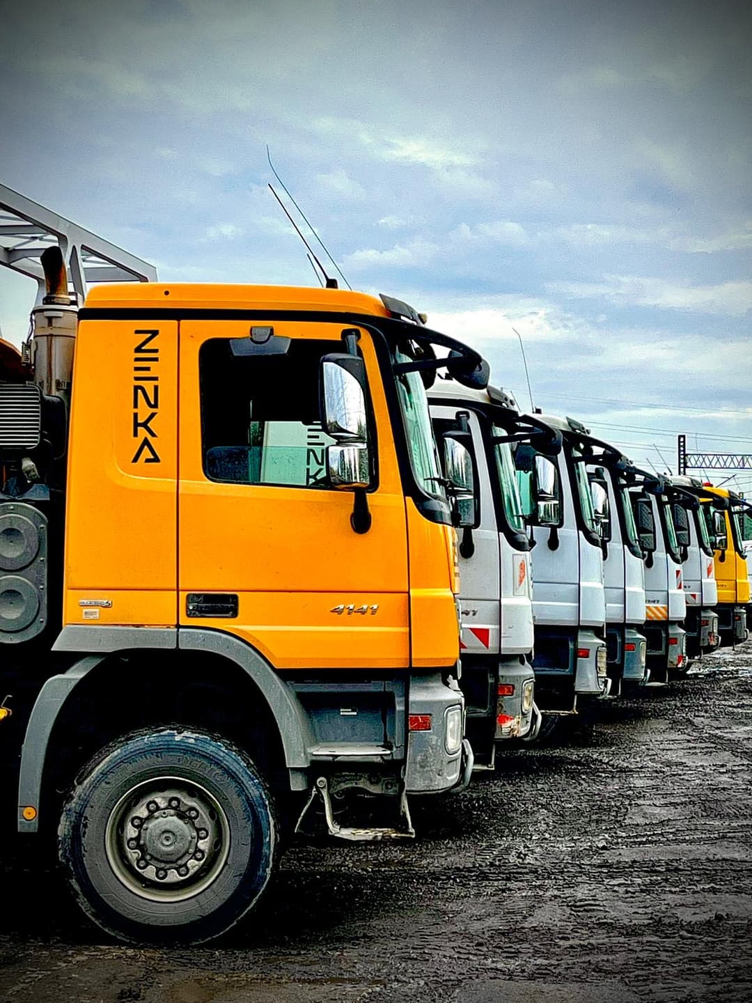 Flota Zenka – samochody ciężarowe